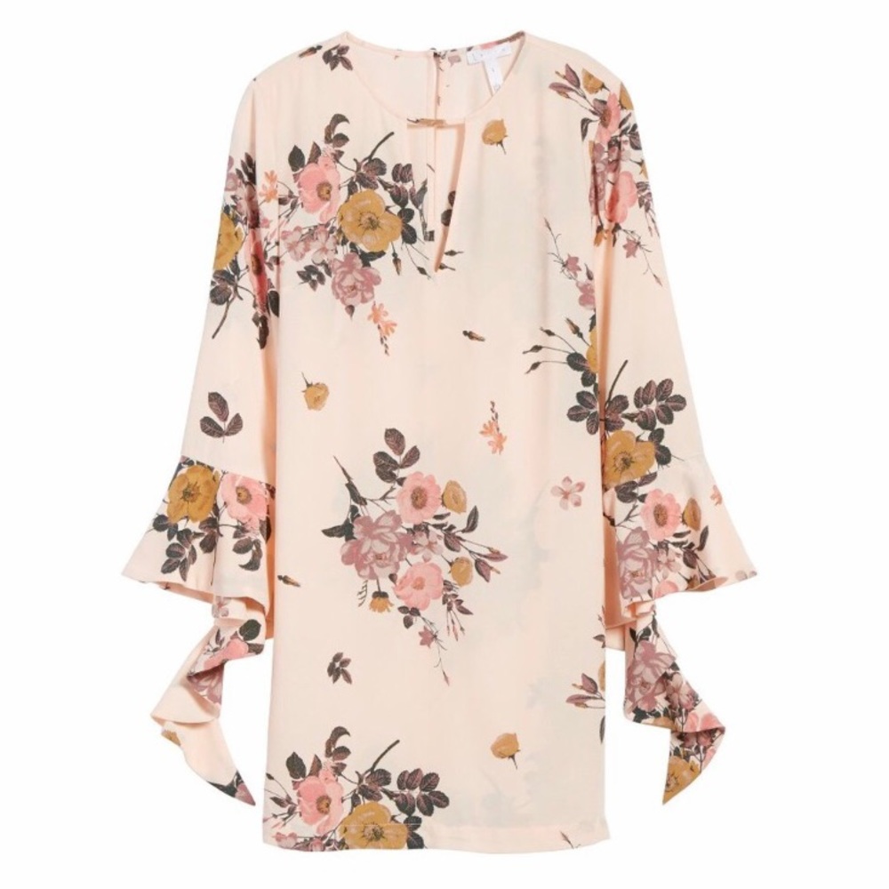 NWT Leith Spiral Sleeve Minidress